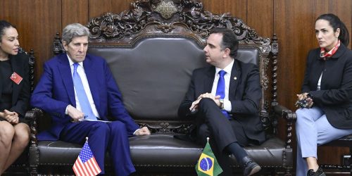 No Senado, Kerry discute pauta ambiental e parcerias com o Brasil