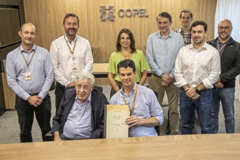 Referência em engenharia hidráulica, Nelson Pinto doa acervo de projetos à Copel