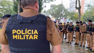 Com reforço no efetivo e diversas unidades, operação da PM reforça policiamento em Curitiba