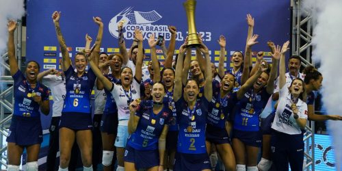 Imagem referente a Minas conquista o tricampeonato da Copa Brasil de vôlei feminino