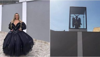 ‘O maioral tá bombando’; Proprietária da estátua de Baphomet comemora repercussão
