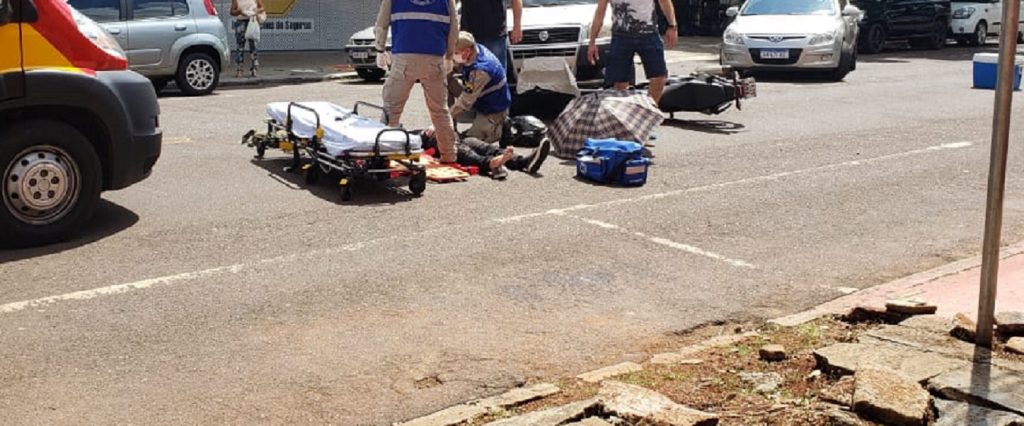 Siate é acionado para atender acidente de trânsito no Vila Tolentino