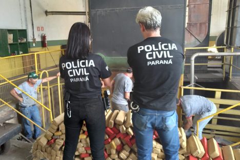 Polícia Civil incinera mais de uma tonelada de maconha em Icaraíma