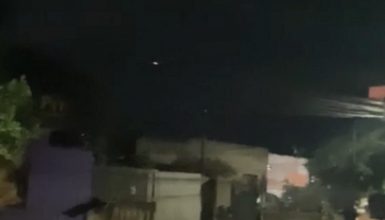Internauta filma OVNI sobrevoando o Bairro Tarumã em Cascavel