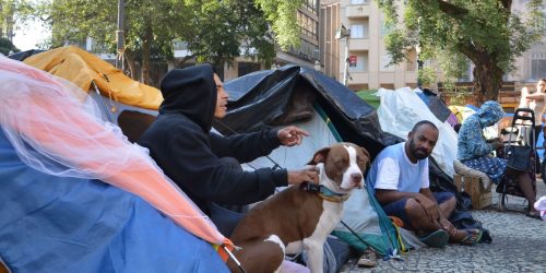 Imagem referente a SP: barracas serão retiradas da rua de forma humanizada, diz prefeito