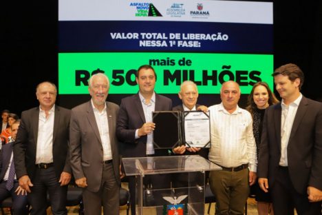 Governador lança programa para levar pavimentação a municípios com até 7 mil habitantes