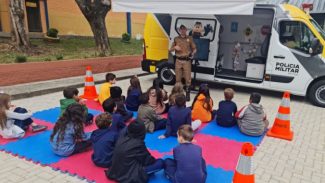 Polícia Militar inicia projeto BPTran nas Escolas, de educação no trânsito