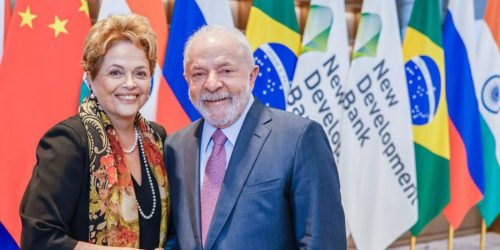 Imagem referente a Lula destaca viés social do Banco do Brics em posse de Dilma Rousseff