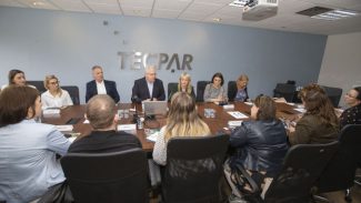 Tecpar recebe comitiva de província da Polônia para tratar de cooperação científica
