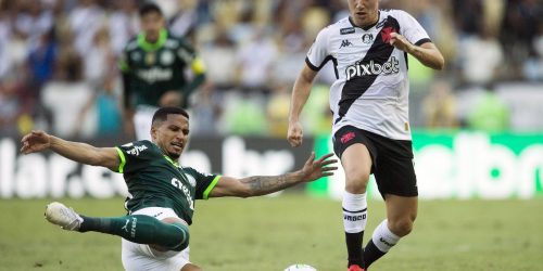 Imagem referente a Palmeiras arranca empate com o Vasco em jogo movimentado