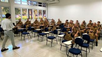 Parceria da UEL e PM oferece curso de extensão para policiais do 30º Batalhão