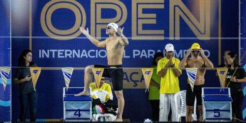 Sete brasileiros garantem índice para o Mundial de natação paralímpica