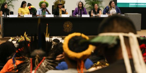 Imagem referente a Líderes indígenas se unem contra projetos no Congresso