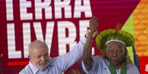 Imagem referente a Lula diz que vai demarcar o maior número possível de terras indígenas