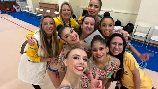 Ginástica rítmica: Brasil leva ouro inédito em etapa da Copa do Mundo