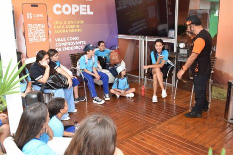Na Expoingá, Copel orienta crianças e adolescentes sobre uso consciente da energia