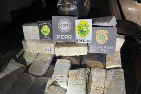 Imagem referente a Polícia apreende uma tonelada de drogas em operação que abrange fronteiras e divisas