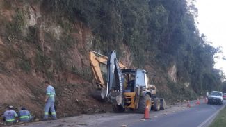 Obra em rodovia de União da Vitória terá detonações de rocha na semana que vem