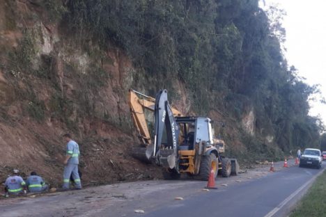Obra em rodovia de União da Vitória terá detonações de rocha na semana que vem