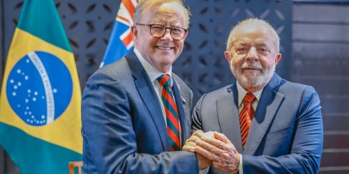 Em Hiroshima, Lula se reúne com primeiro-ministro australiano
