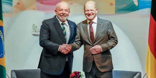 Lula fecha 2º dia no Japão com reunião com premiê alemão