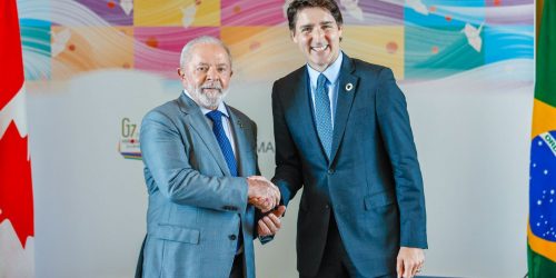 Com premiê do Canadá, Lula falou de meio ambiente, comércio e Ucrânia