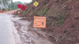DER adia detonação de rochas em rodovia de União da Vitória para quarta-feira