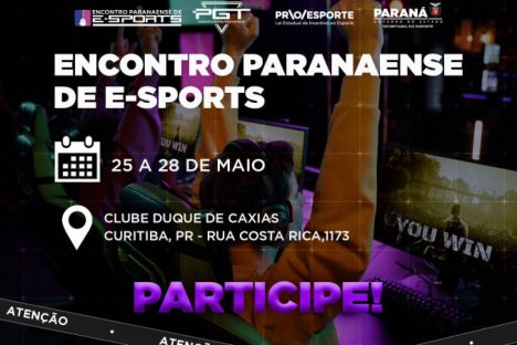 Competição apoiada pelo Proesporte traz a Curitiba campeões de jogos eletrônicos