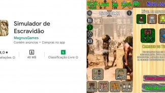Jogo ‘Simulador de Escravidão’ disponível na loja de aplicativos do Google é alvo de denúncias