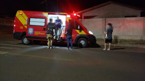 Jovens ficam feridos após se envolverem em acidente no Brasmadeira
