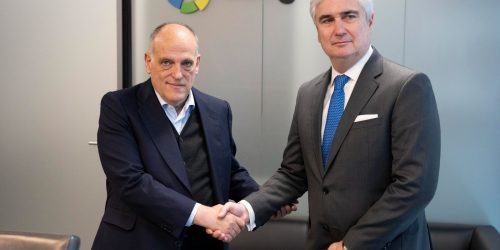 Embaixador do Brasil na Espanha se reúne com presidente da La Liga