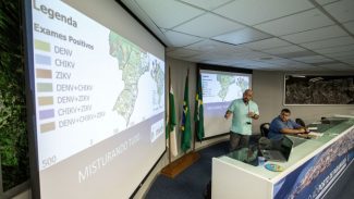 Colaboradores da Portos do Paraná assistem à palestra sobre dengue e arboviroses