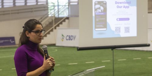Brasileira idealiza app antidoping para atletas deficientes visuais
