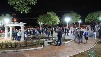 Com investimento de R$ 8,3 milhões do Estado, Leópolis ganha praça e Centro de Convivência