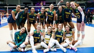 Seleção feminina vence a primeira na Liga das Nações de vôlei