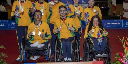Brasil fica a uma medalha da 500ª na história do Parapan de Jovens
