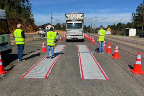 Nova balança rodoviária em Piên melhora segurança na divisa com Santa Catarina Nova balança rodoviária em Piên melhora segurança na divisa com Santa Catarina