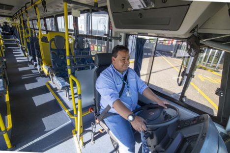 Imagem referente a Londrina inicia teste inédito no País com ônibus movido 100% a biometano no transporte urbano