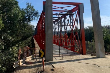 Ponte histórica entre Lapa e Campo do Tenente terá tráfego liberado em 30 dias