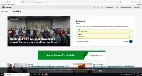 Serviços online e menu de vídeos modernizam Portal do Servidor