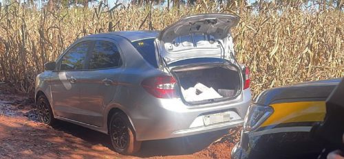 Após ser roubado, carro é recuperado pela PRF São Miguel do Iguaçu