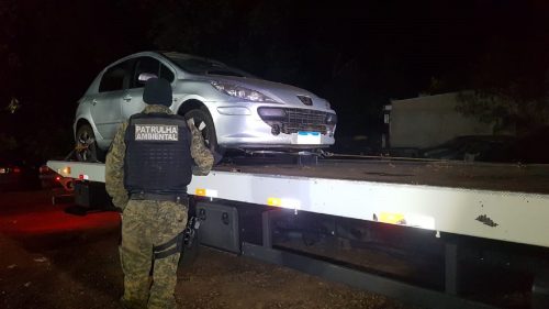 Peugeot 307 com alerta de roubo é recuperado pela GM no Centro de Cascavel