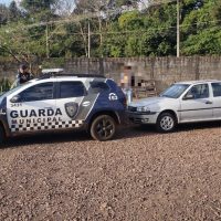 GM recupera veículo furtado na sexta-feira na Rua São Gabriel