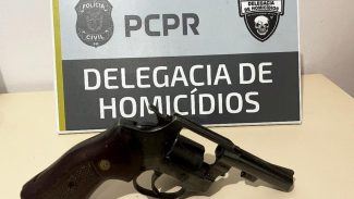Revólver utilizado em homicídio de Nelson Cardoso Sandrino é apreendido pela DH