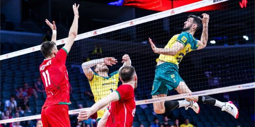 Liga das Nações: Brasil abre segunda semana com vitória sobre Bulgária