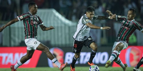 Fluminense e Atlético-MG não passam do 1 a 1 no Raulino de Oliveira