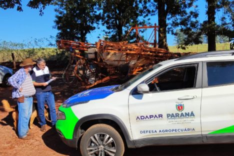 Adapar promove inspeção preventiva de pulverizadores agrícolas no Noroeste Adapar promove inspeção preventiva de pulverizadores agrícolas no Noroeste