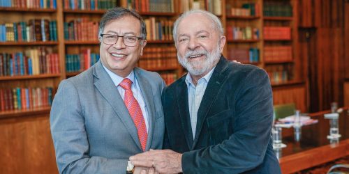 Imagem referente a Lula e presidente da Colômbia se reúnem para discutir Amazônia