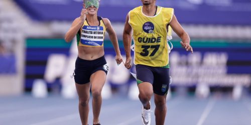 Imagem referente a Atletismo: Thalita Simplício leva ouro no Mundial Paralímpíco em Paris