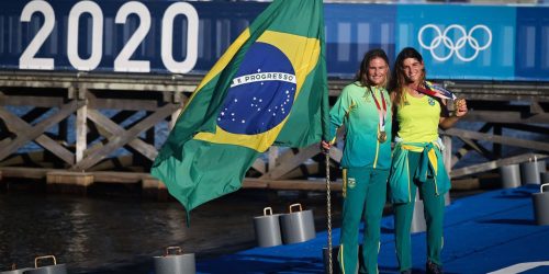 Martine e Kahena conquistam a prata em evento-teste para Paris 2024